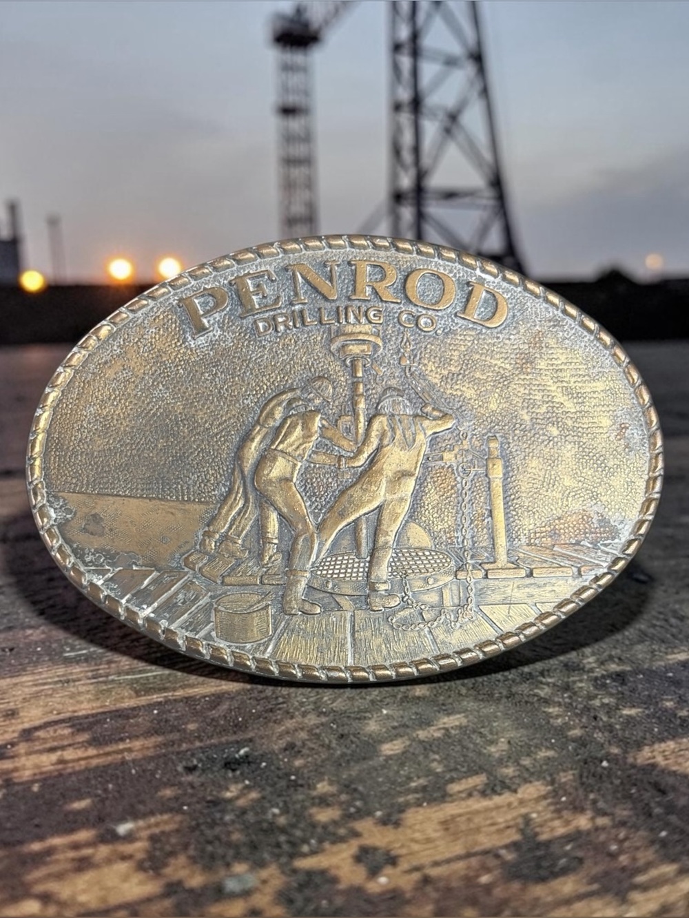VINTAGE PENROD OIL WORKER OIL RIGGER